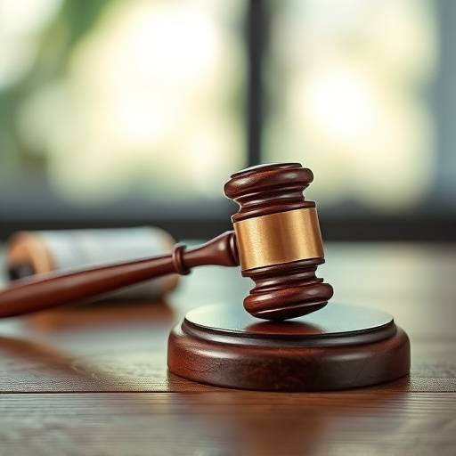 Legal gavel symbolizing terms and conditions