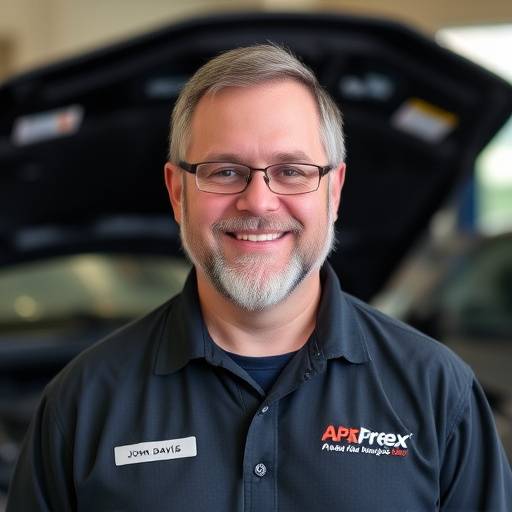 Professional headshot of John Davis, Parts Manager at Apex Auto Group